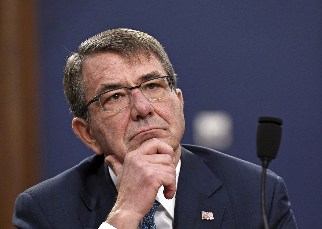 U.S. Secretary of Defense Ashton Carter testifies before the U.S. Congress in February 2016. Carter pushed to create Cyber Command within the U.S. military to improve cyber capabilities. THE ASSOCIATED PRESS